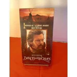 DANCES WITH WOLVES/ VHS/ BRAND NEW FACTORY SEALED/ K COSTNER /FAST SHIPPING